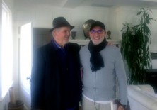 H.H. Swami Rameshwarananda Giri Maharaj con Michael Khronen