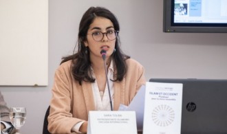 Sara Tolba, ONG Aisa Internacional, representante del Islamismo.